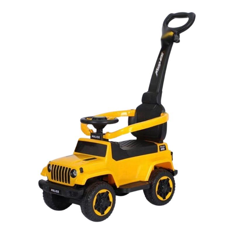 سيارة ركوب للأطفال مع مقبض دفع