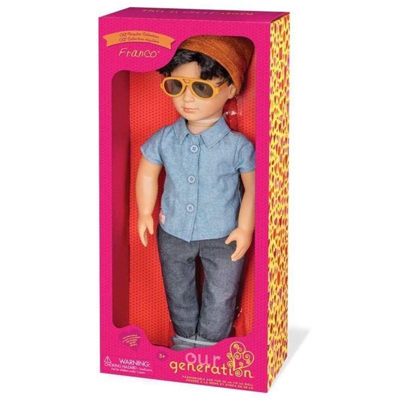 Our Generation Boy Doll Franco - 18 Inch