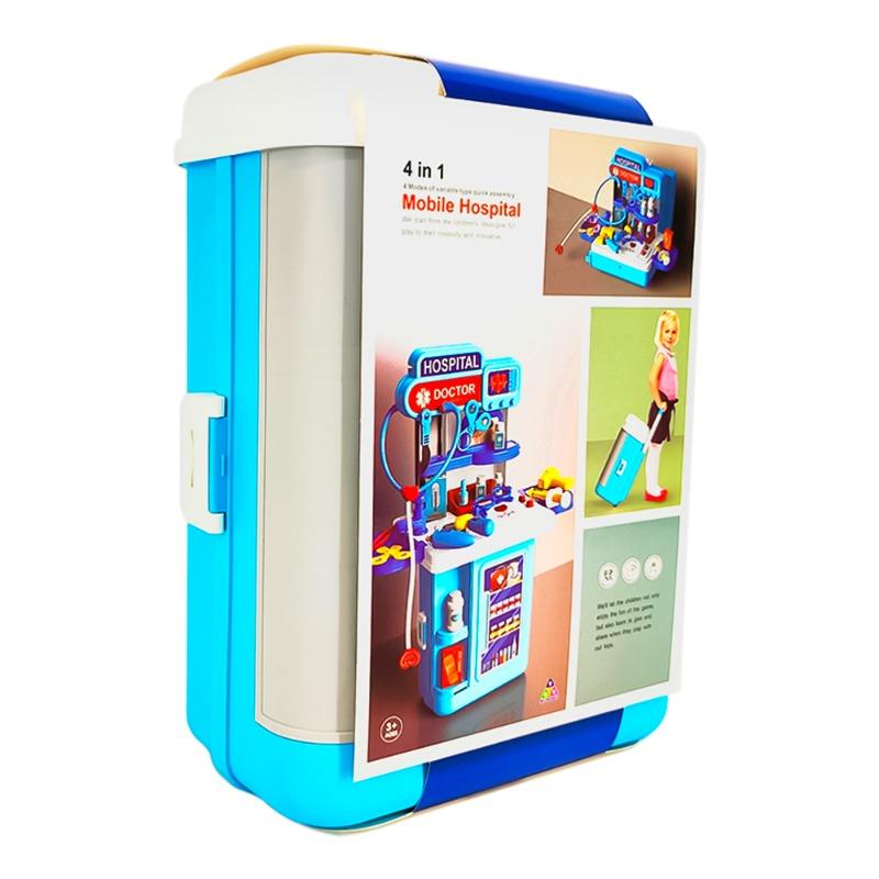 4 In1 Doctor Set With Light And Sound