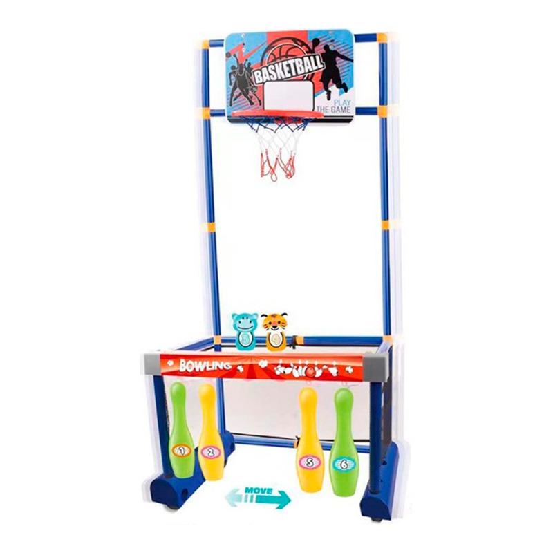 Indoor Sport Game 3 in 1 Football Basketball and Bowling