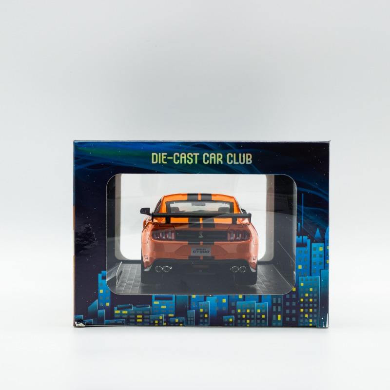 تكنيكس - سيارة موستانج فايبر جي تي 500 لون برتقالي