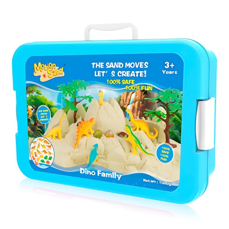 Motion Sand Deluxe Suitcase - Dino Family