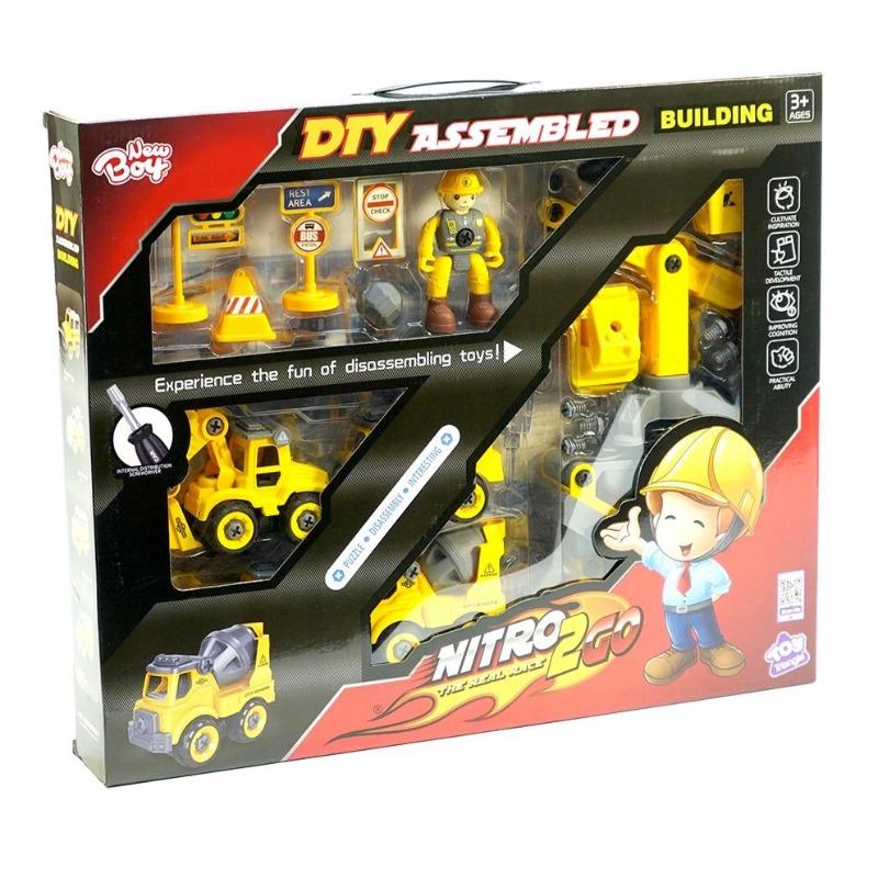 Nitro2Go Assembling Car Set Building - 24 pcs