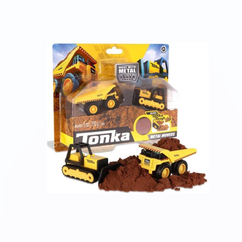 Tonka - Metal Movers Combo Dump Truck & Bull Dozer S3