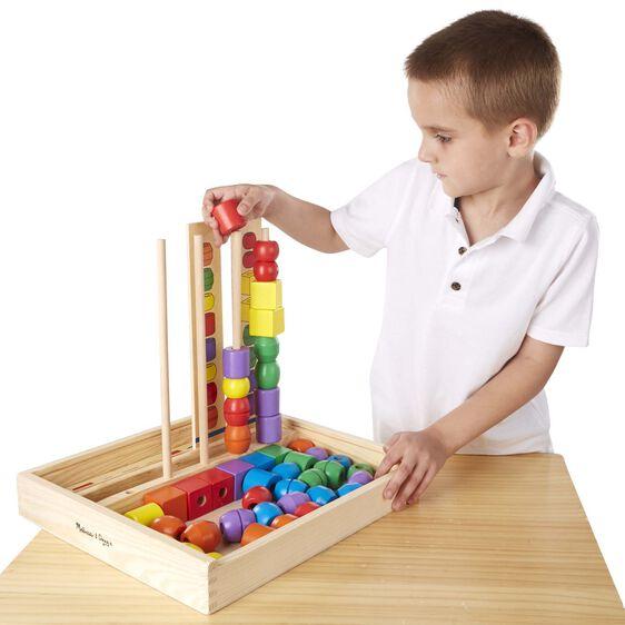 Melissa And Doug Bead Sequencing Set Classic Toy