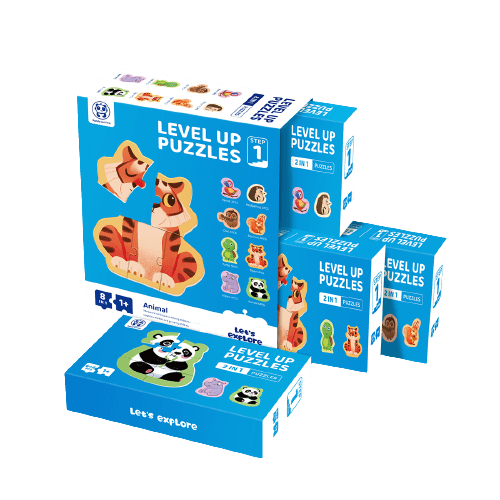ليلفل اب ستب 1 - بازل بتصميم الحيوانات 8 في 1