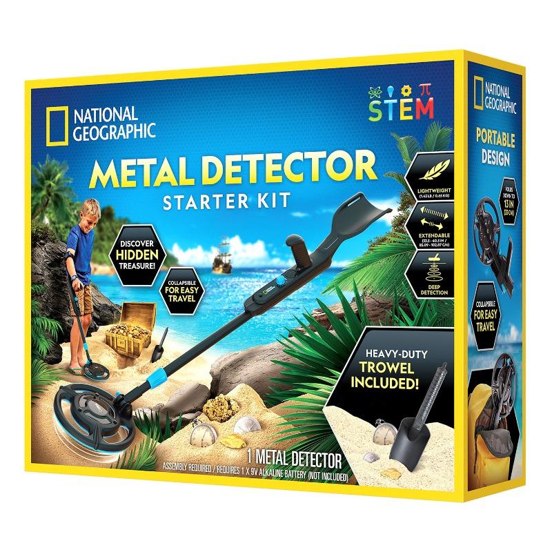 National Geographic Metal Detecting Kit