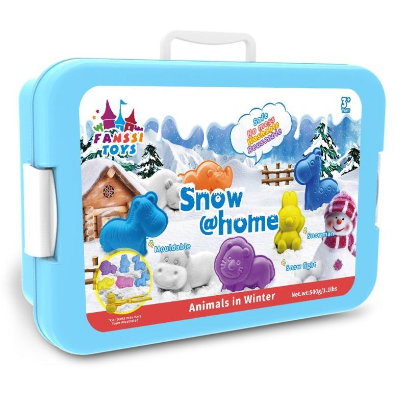 Animals In Winter Set For Kids