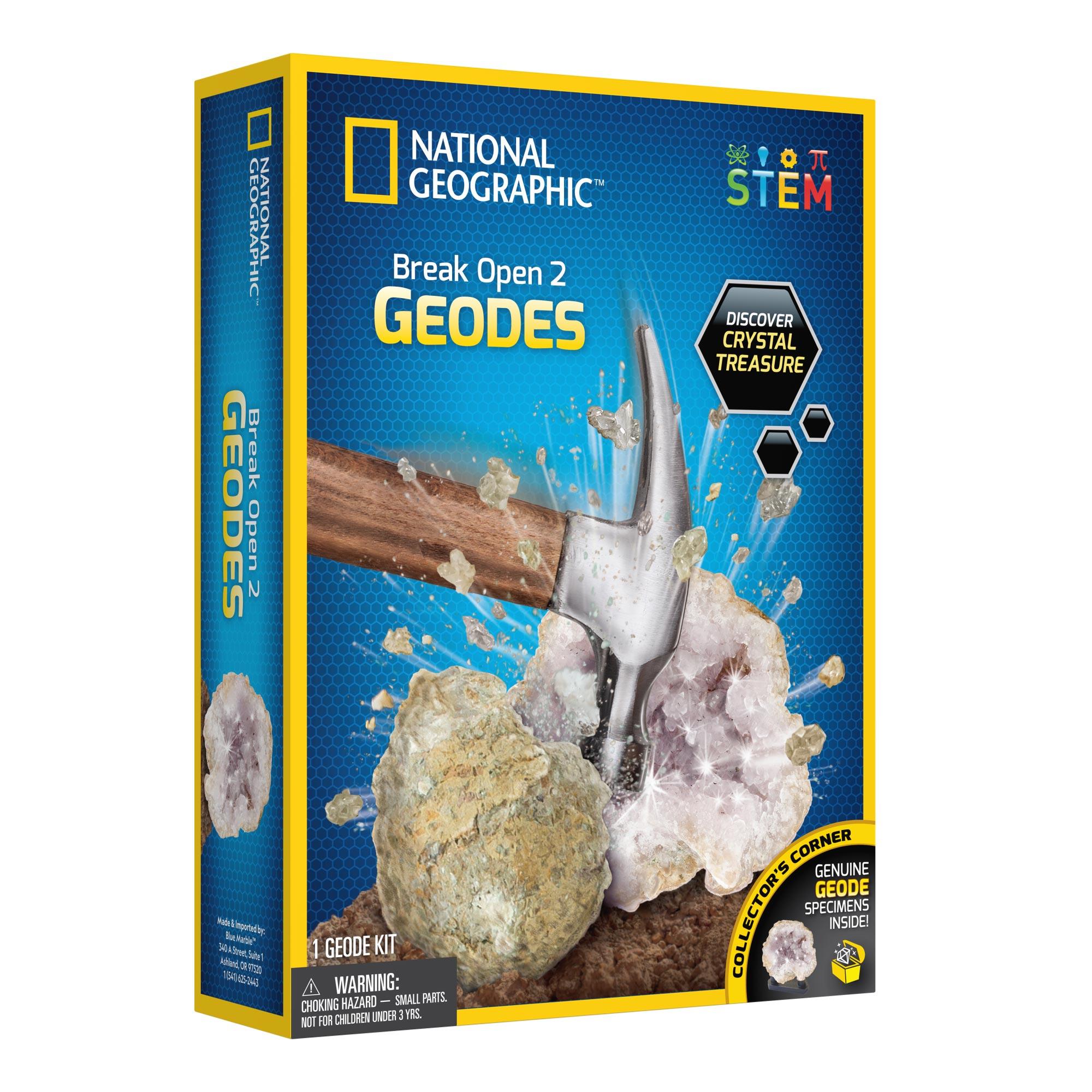 National Geographic Break Open 2 Geodes