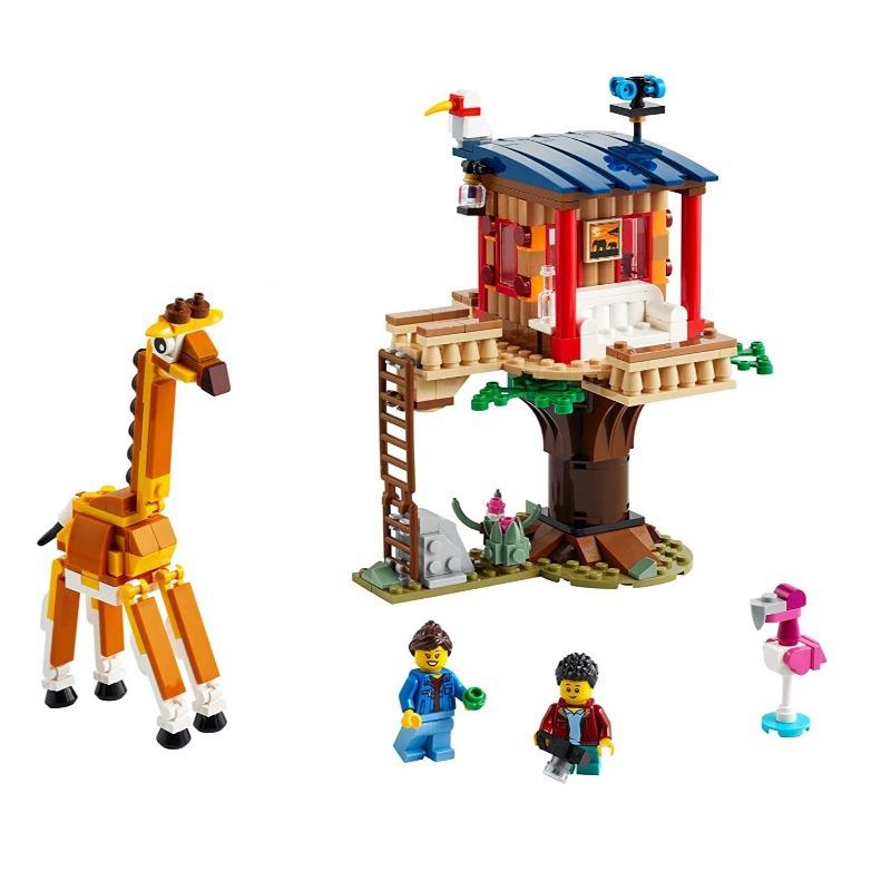 ليجو كرييتور - مكعبات بيت شجرة سفاري وايلد لايف 3 في 1