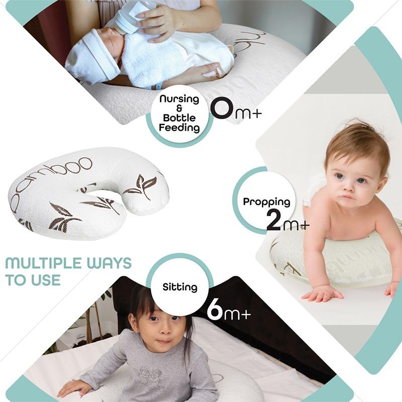 MOON - Feeding Pillow With Bamboo Rayon