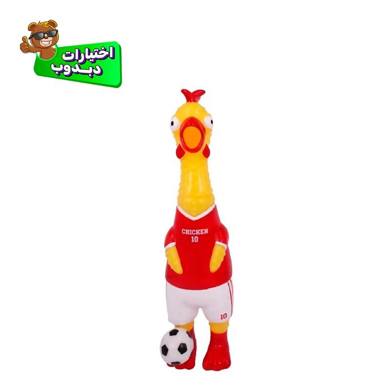 Animolds Squeeze Me Soccer Chicken