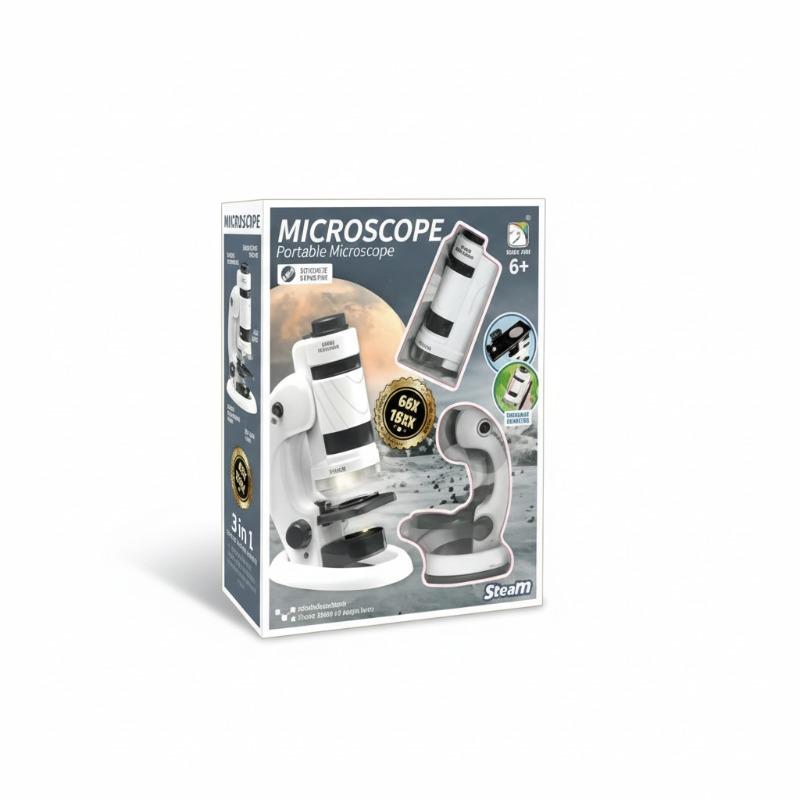 2-in-1 Dual-Function Portable Microscope