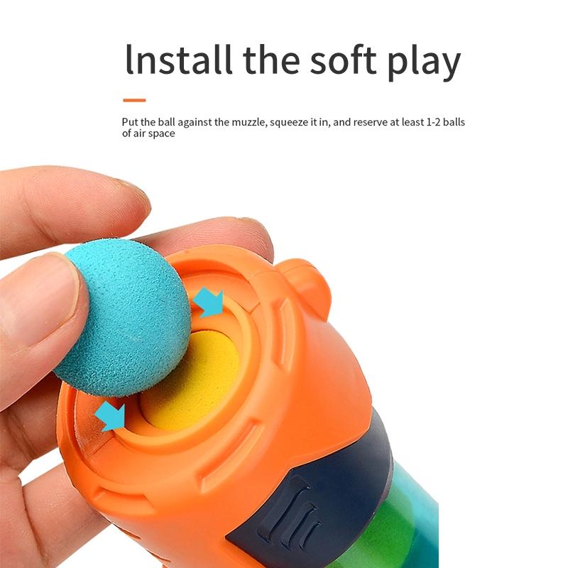 كينج سبورت - مجموعة مسدسات الرماية الهوائية ألوان متعددة