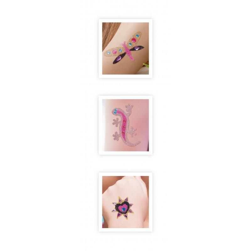 Buki A Set Of Tattoos With Sequins