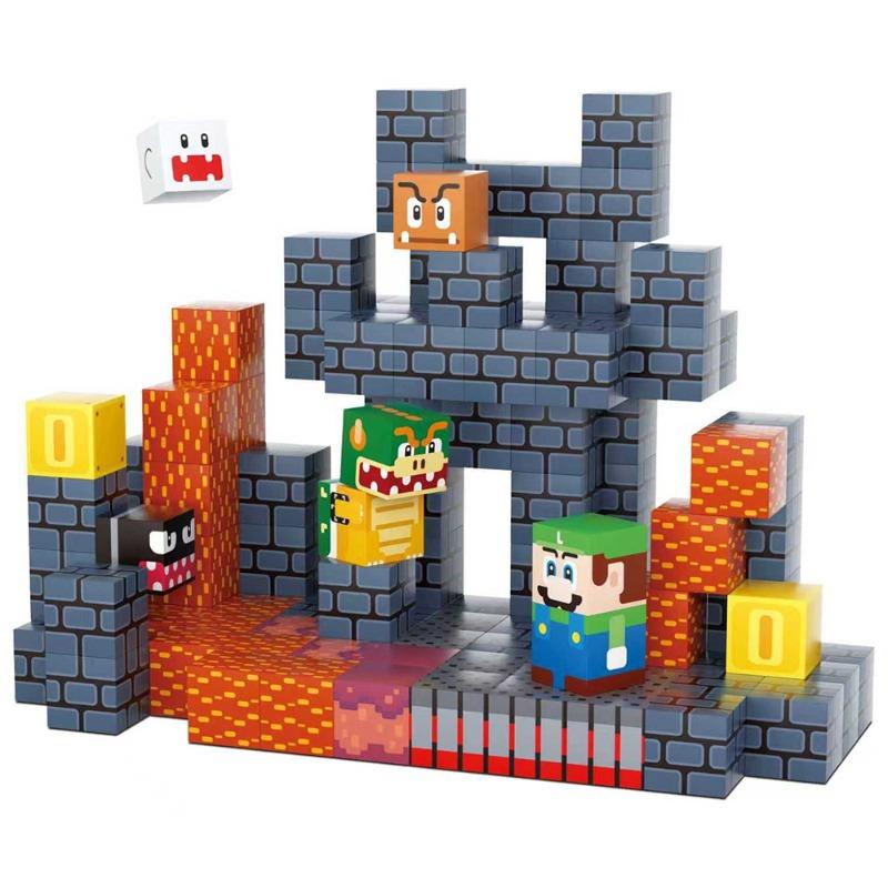 قلعة باوزر - مكعبات بناء مغناطيسية 120 قطعة