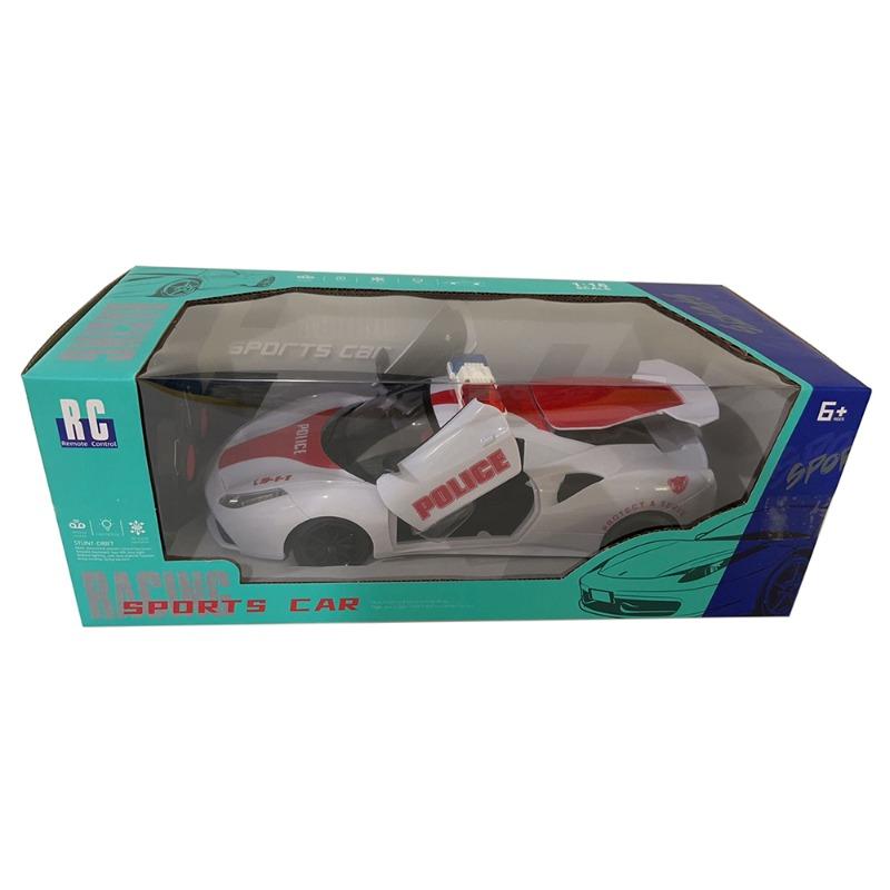 Police Cruiser Racing Sports Car 1:16 Scale RC Car With Light