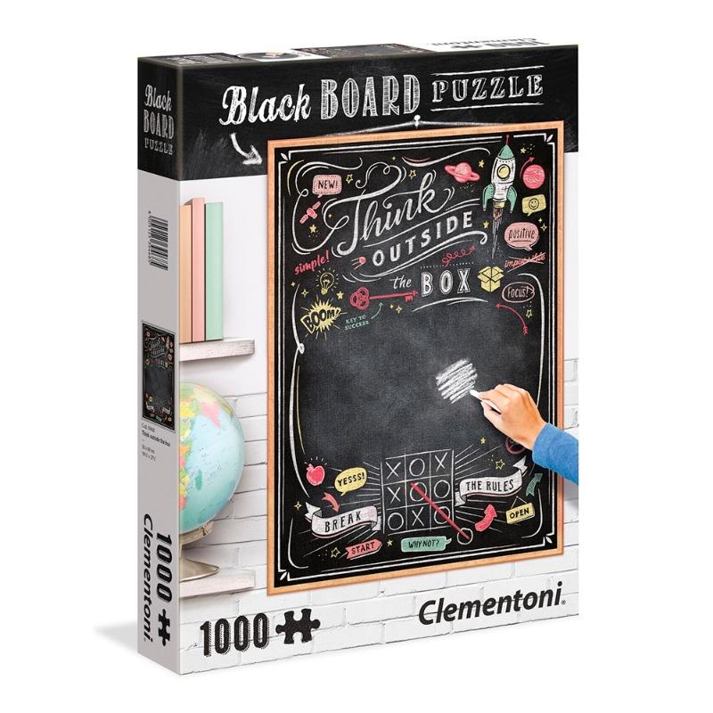 Clementoni - Think Outside The Box -1000 Pcs Puzzle