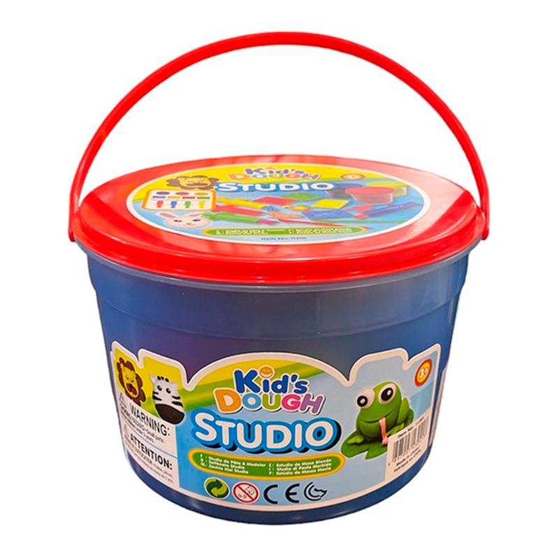 Kids Dough Factory Bucket 56g - 3 Pack