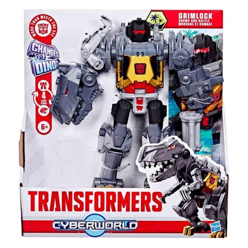 Transformers Cyberworld Grimlock Chomp & Battle Figure