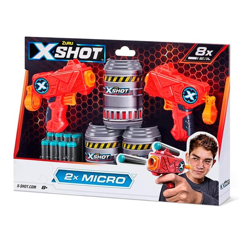 حزمة اكس شوت - بندقية توربو فاير بلاستر + مسدس إكسل ميكرو المزدوج