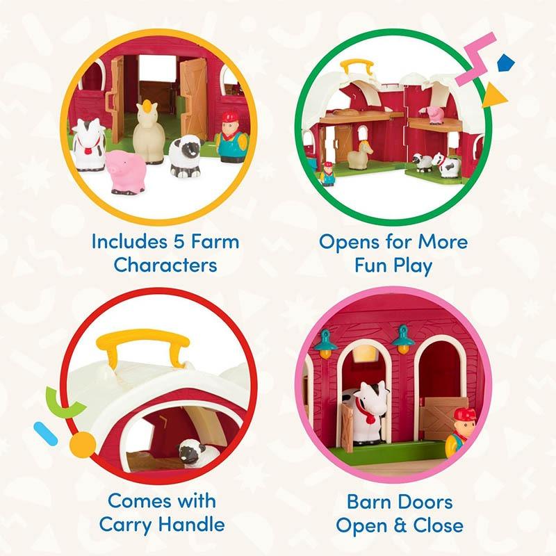 Battat Classic Barn Playset