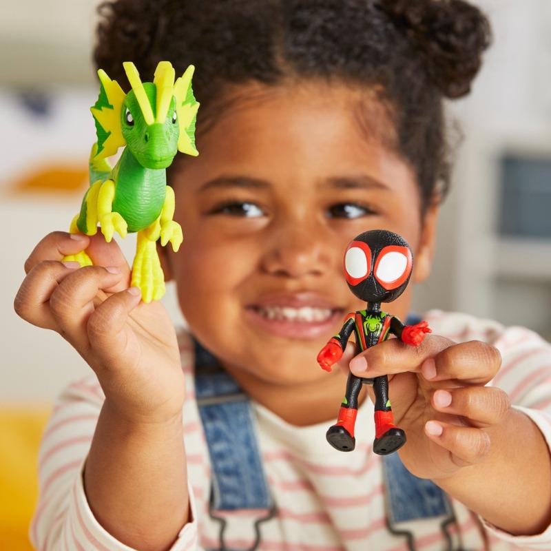 Marvel Spidey and His Amazing Friends Dino Webs - Miles Spin Morales