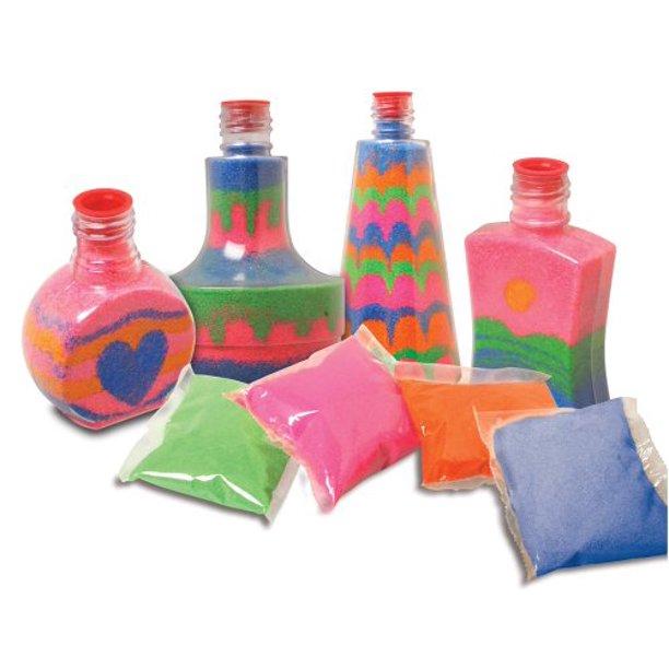 كري زي آرت - 4 زجاجات فن الرمل