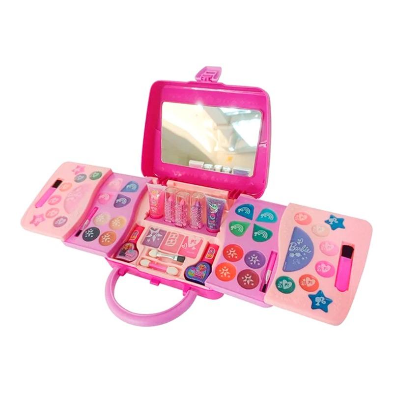 Barbie 5 Decks Sliding Handbag With Makeup Set