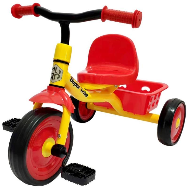 فيرست ستيب دراجة ثلاثية للأطفال بدواسات موديل S721 اللون الأحمر