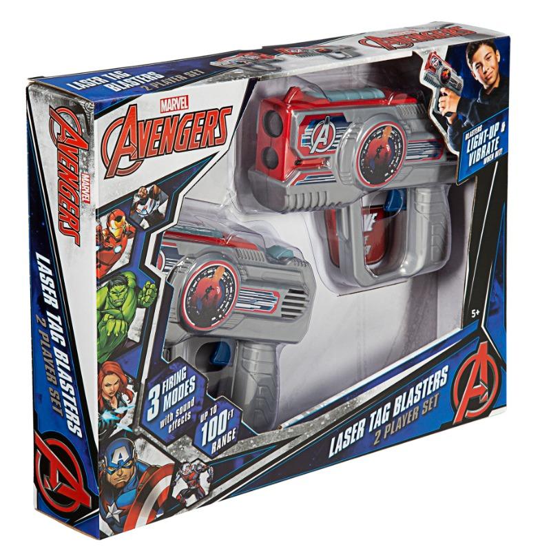 KIDdesigns Laser Tag Blasters - Marvel Avengers