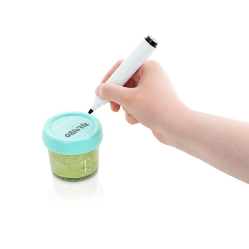 BABYMOOV Glass Baby Bowls Airtight Food Storage