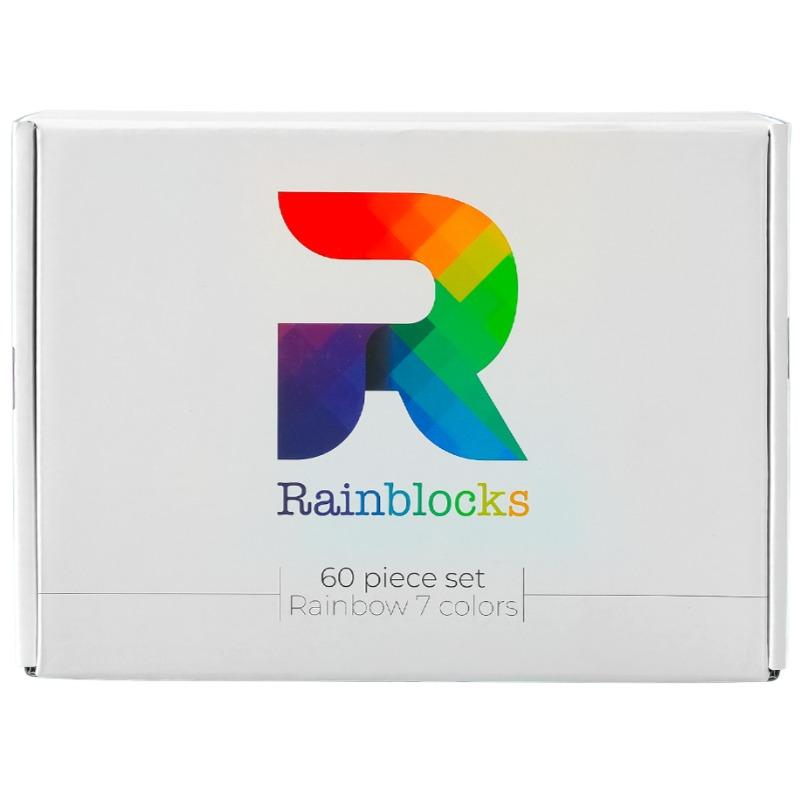 رينبلوكس - مجموعة كتل البناء المغناطيسية 60 قطعة