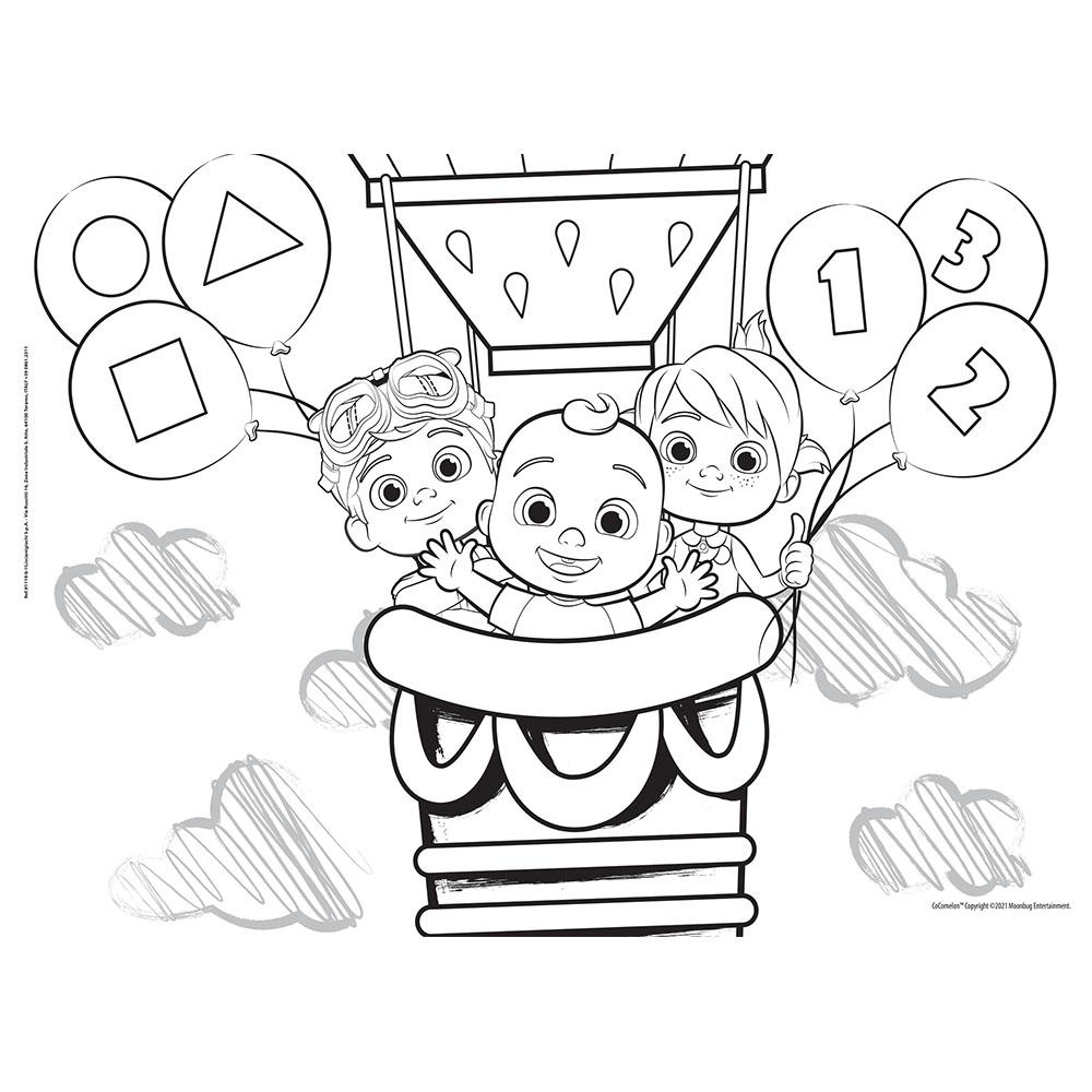 كوكو ميلون - ماكسي فلور لوحة أحجية مزدوجة الوجة 2*24 كن لطيف