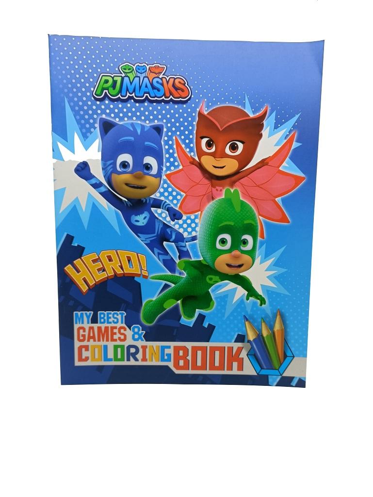 PJ Masks Coloring Book A4 - Mod 38