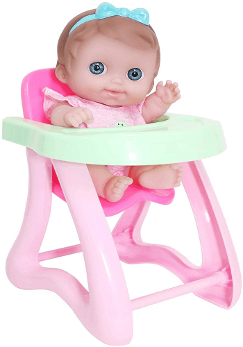 JC Toys Lil Cutesies Doll With High Chair