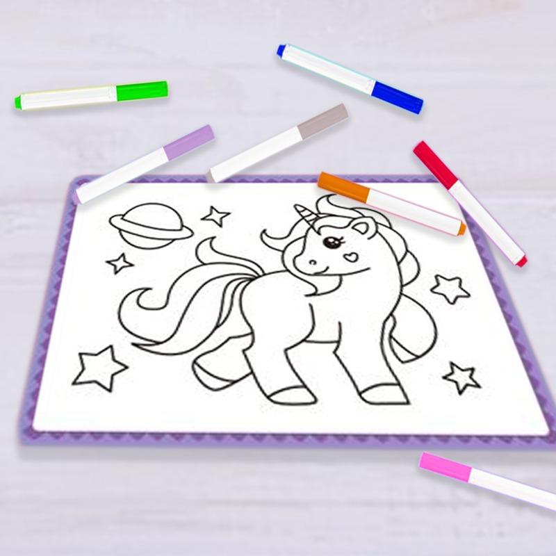 مجموعة لعب سلايم يونيكورن 2 في 1 للأطفال