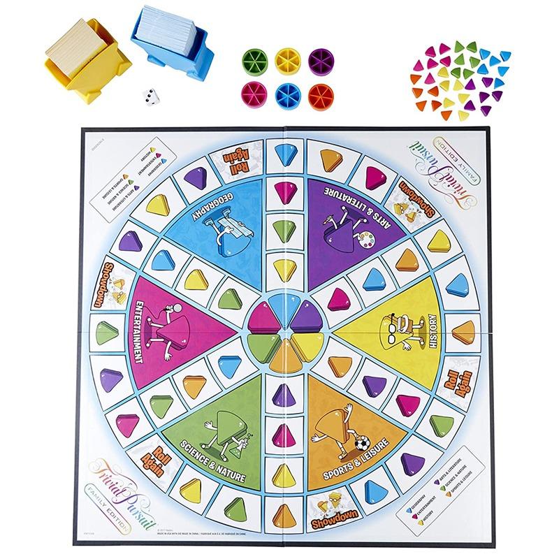 لعبة الأسئلة والملاحقة تريفيال بورسويت - النسخة العائلية