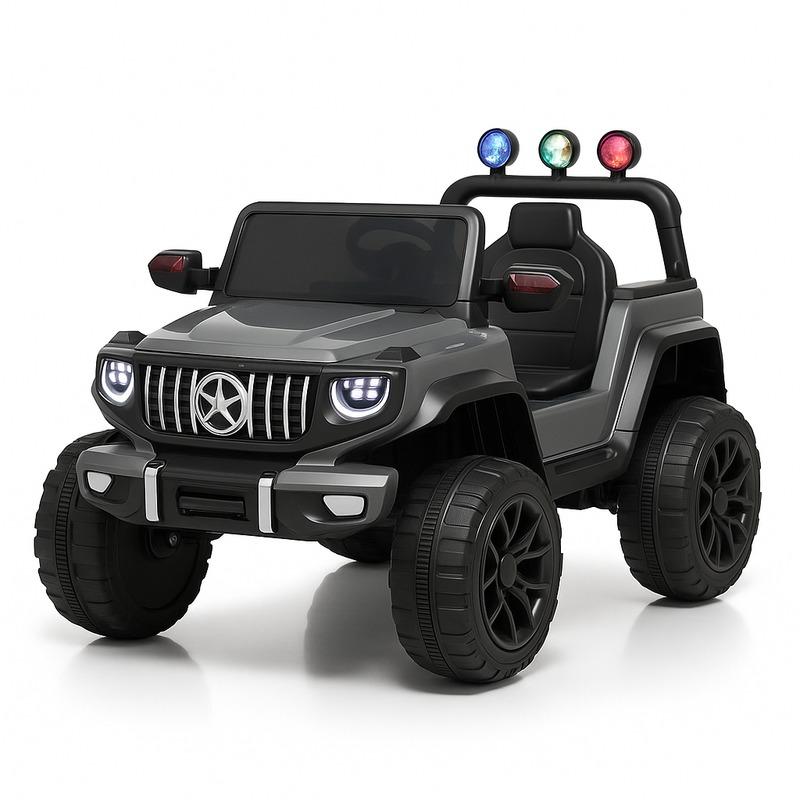 Urban Tots Luxury G-Class Ride-On Jeep for Kids - Gray
