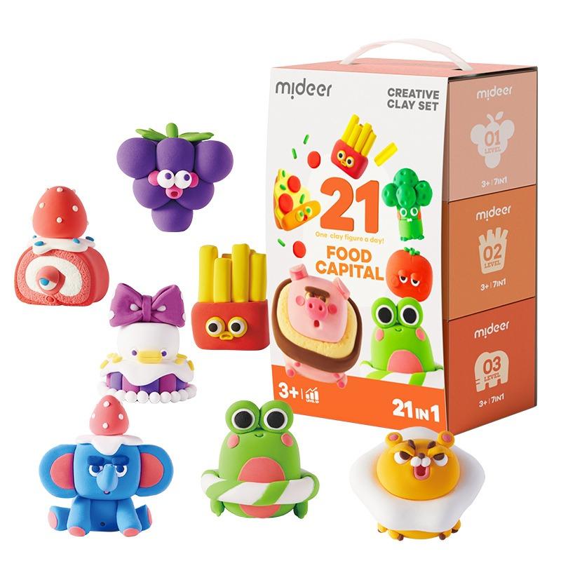 Mideer Creative Clay Set Food Capital