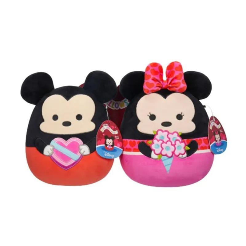Squishmallows Disney Valentine Pair Mickey And Minnie - 8"