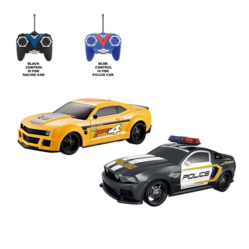 1:24 RC Car – Police and Thief (2 Pack)