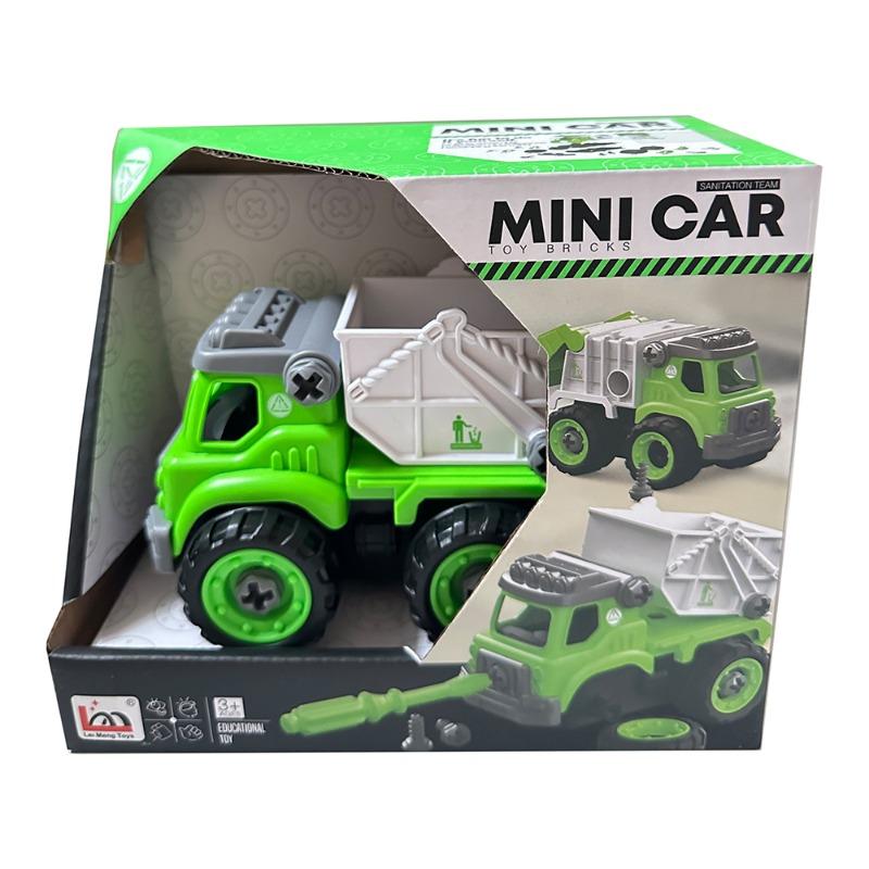 سيارات تركيب تعليمية صغيرة - شاحنة قمامة