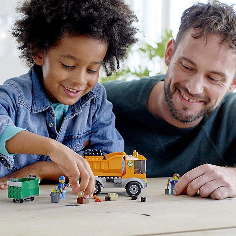 ليجو سيتي - بناء شاحنة القمامة