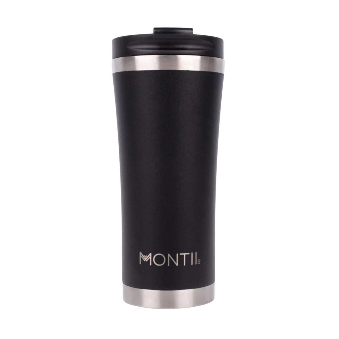 مونتيكو - كوب ميجا حافظ للحرارة لون أسود 475 مل