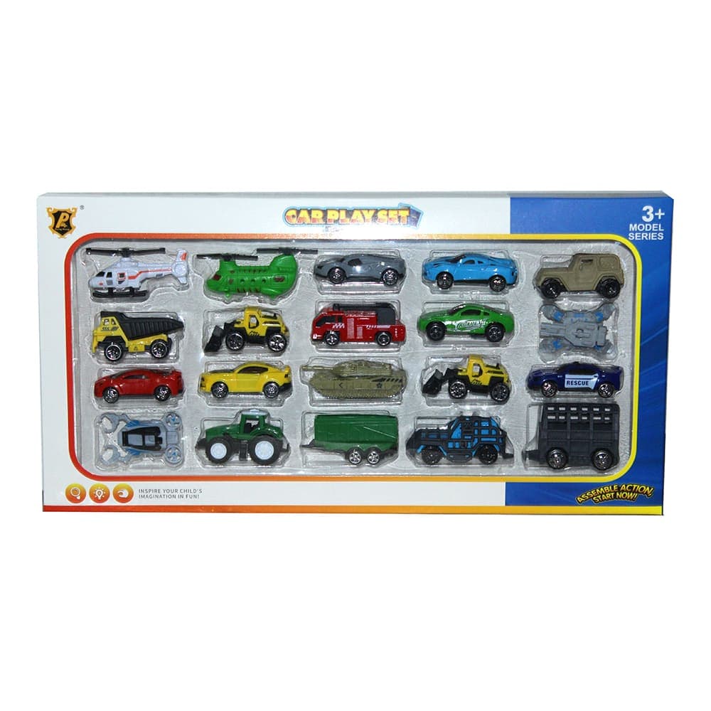 Cars Play set Series with 20 Pcs