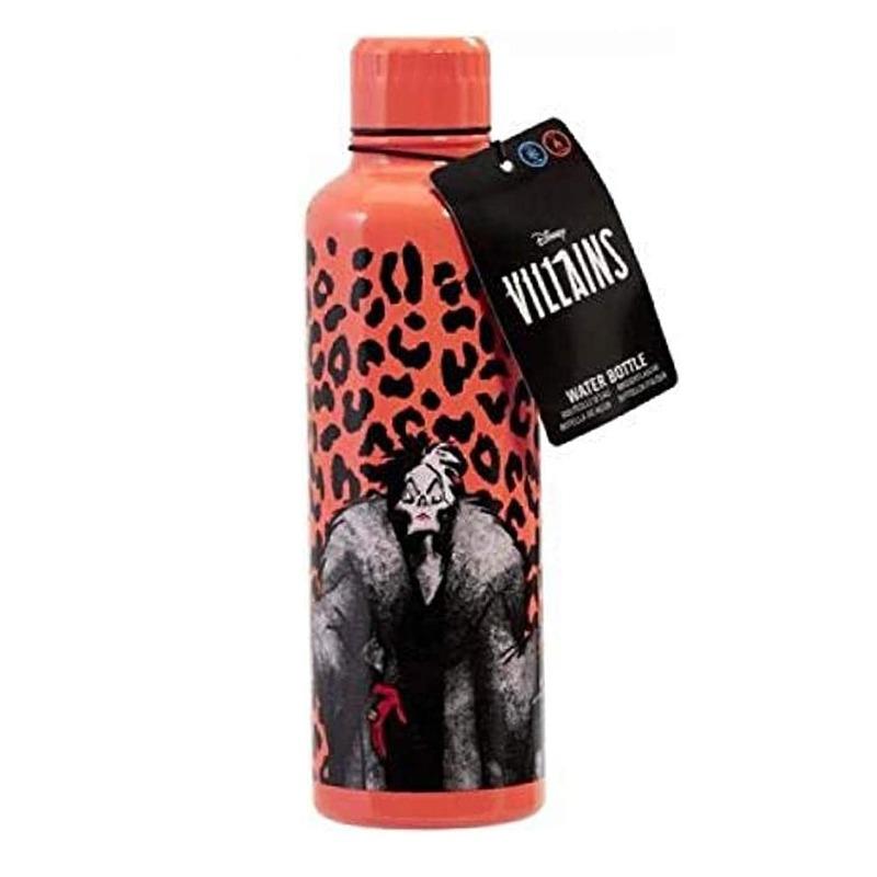 Funko Disney Villains Metal Water Bottle Cruella De ViL