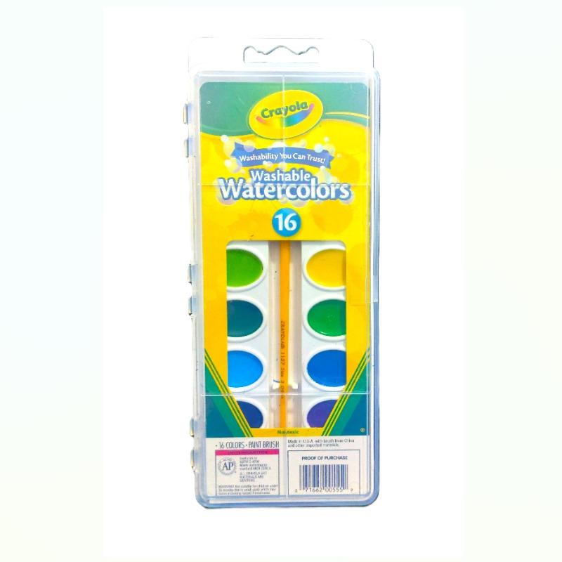 Crayola Washable Water Colors -16Ct