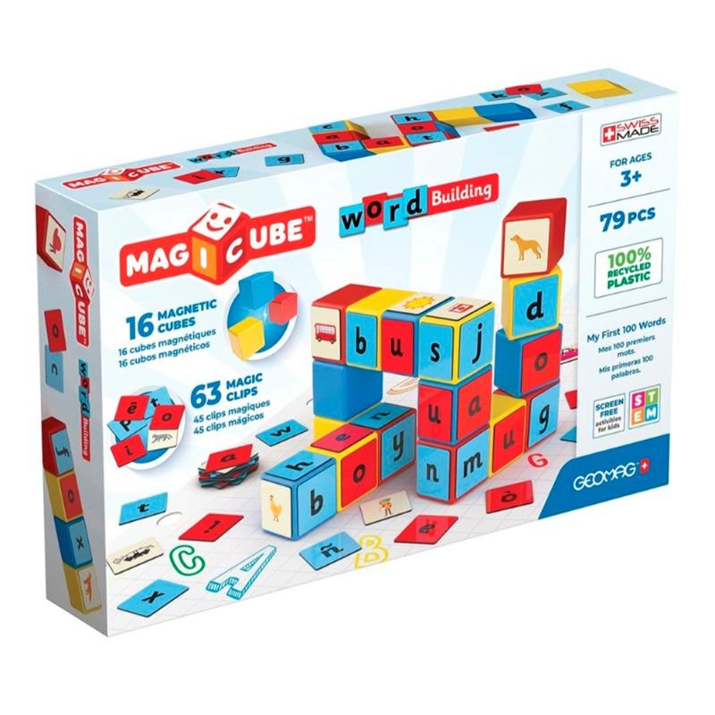 Geomag Magicube World Building Recycled Clips 79 Pcs