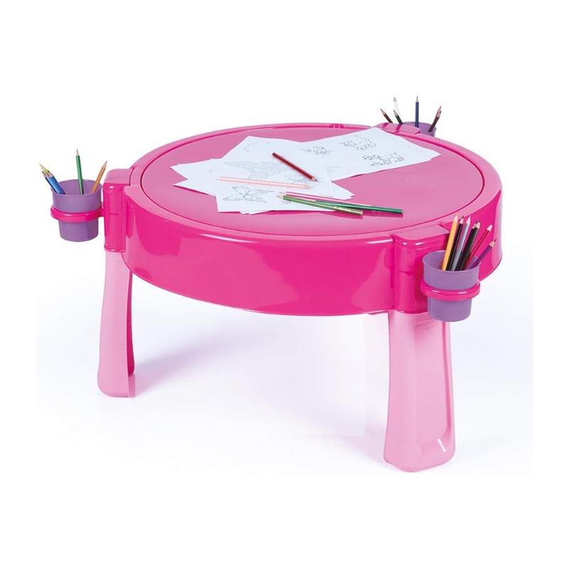 Dolu Unicorn 3 in 1 Water And Sand Activity Table - Pink